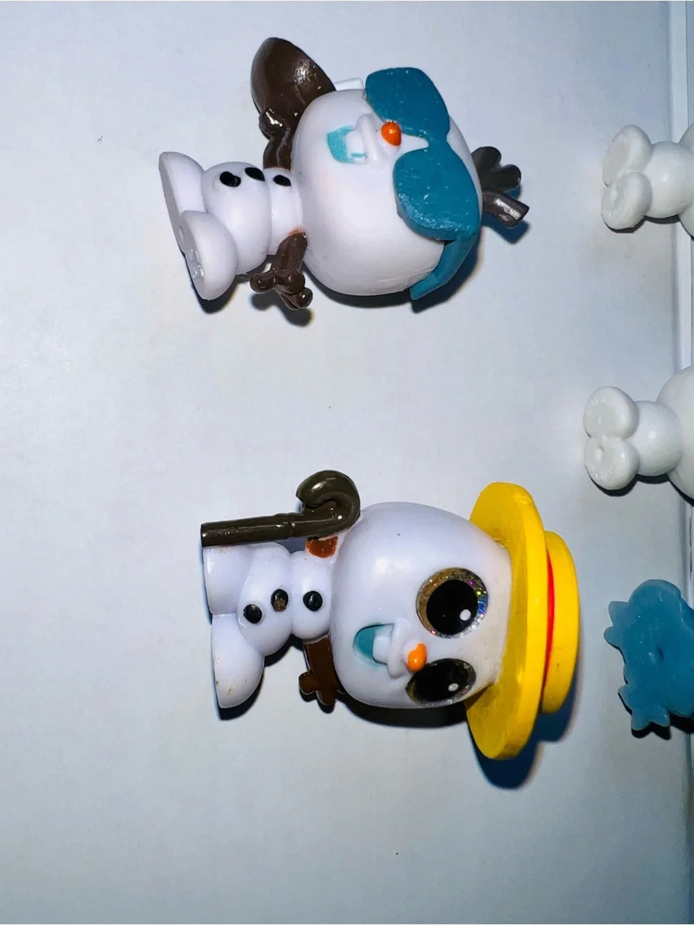 Disney Doorables  Frozen, Lot Of 8, Queen/Elsa, Olaf, Fire, Kristoff And Snowgie